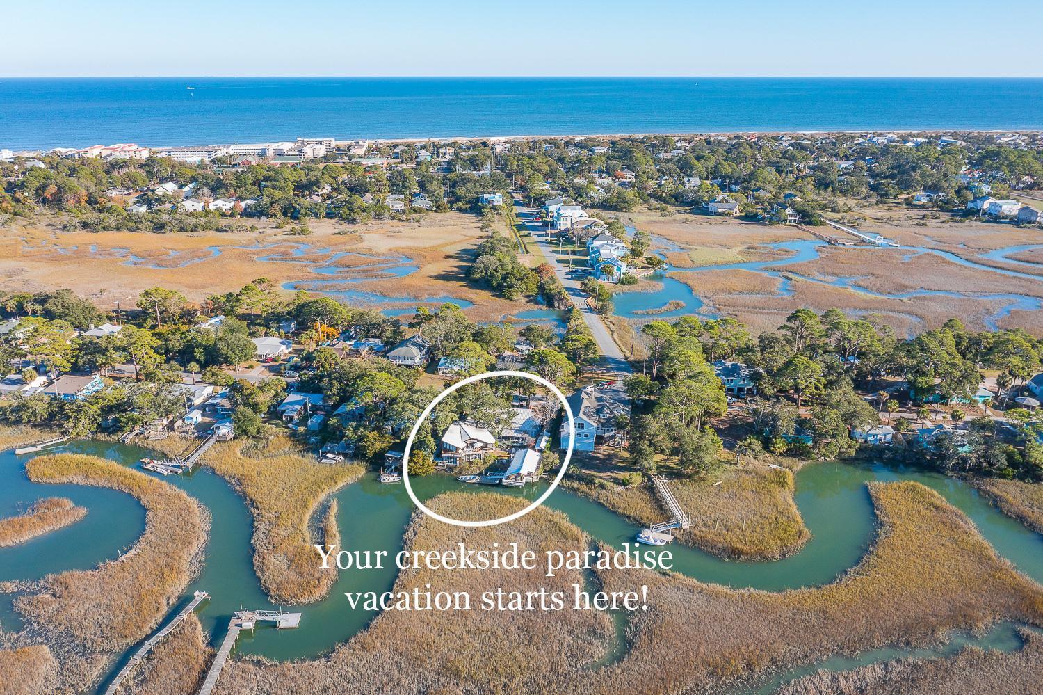 Creekside Paradise Tybee Island Exteriör bild