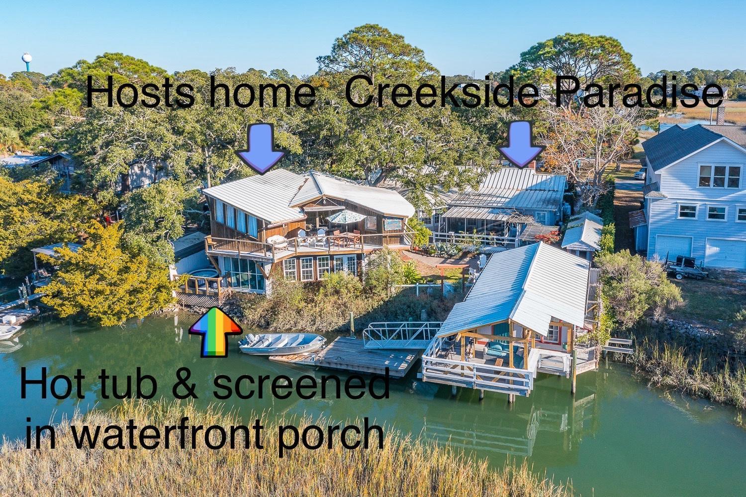 Creekside Paradise Villa Tybee Island Exteriör bild